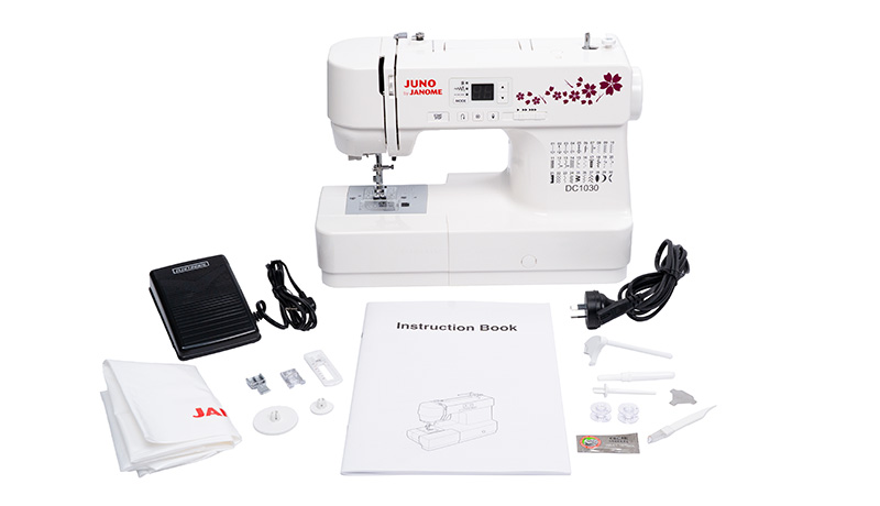 Janome DC1030 What's in the box